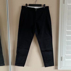 Zara Slim Fit Cropped Trousers